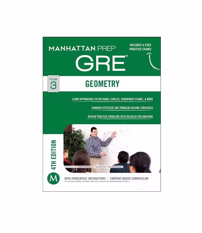 کتاب Manhattan Prep GRE Geometry Strategy Guide جی آر ایی جئومتری