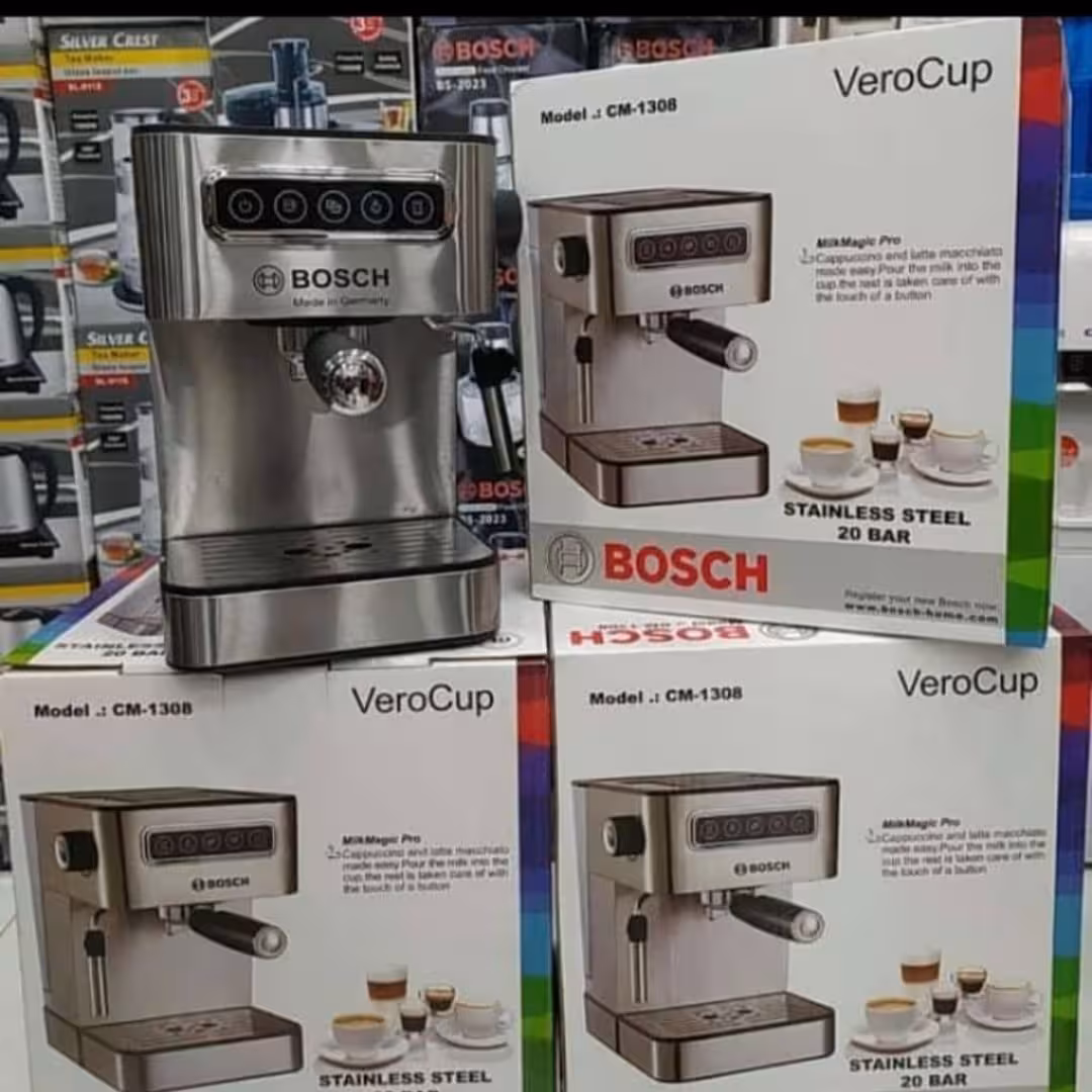 اسپرسو ساز بوش مدل 1308 تمام استیل 20 بار اصلی 