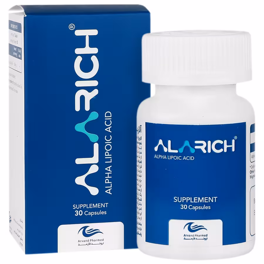 قرص آلاریچ 30 تایی آلفا لیپوئیک اسید (600MG)