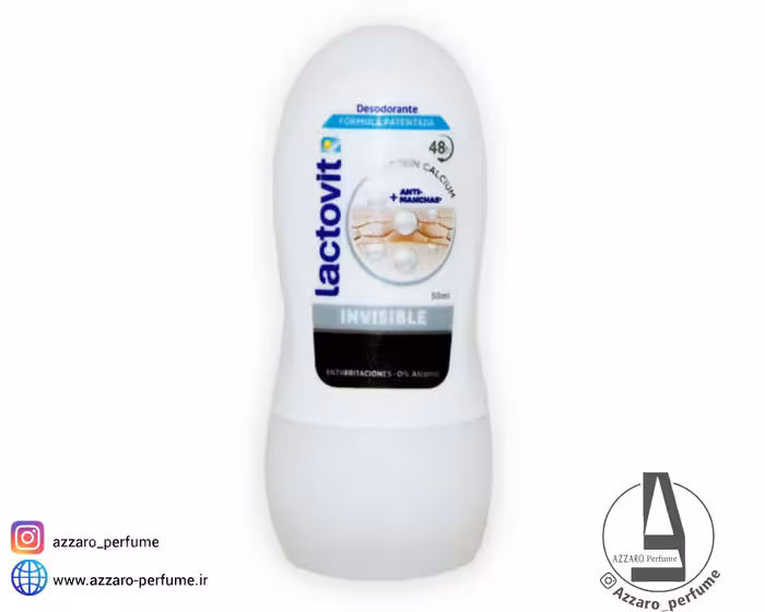 مام رول ضد تعریق لاکتویت Lactovit مدل Invisible حجم 50 میل