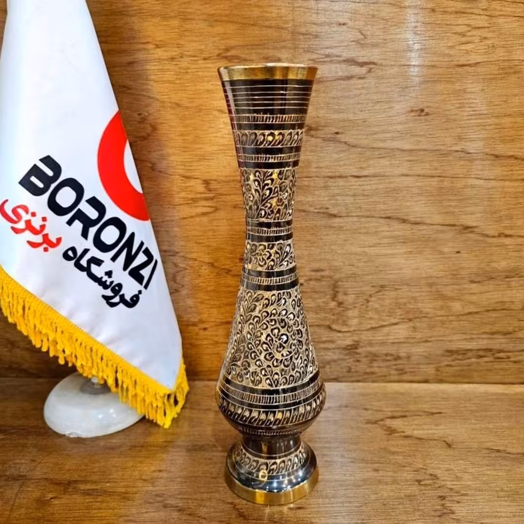 گلدان شیپوری نیمپایه 21 سانت