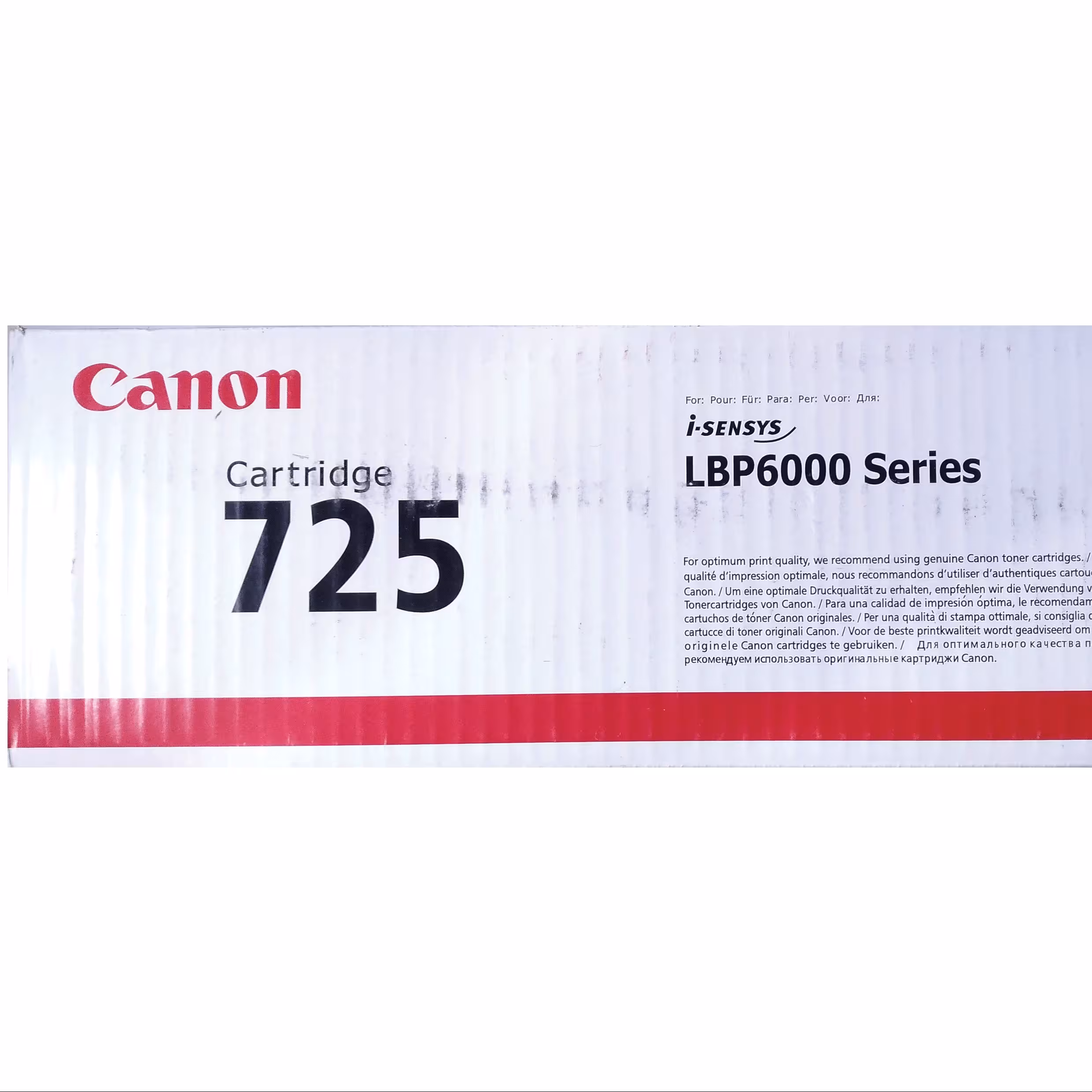 کارتریج پرینتر کانن 6030 و 3010 اورجینال ژاپن canon725