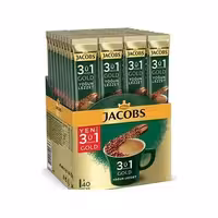 پودر قهوه فوری 3 در 1 جاکوبز گلد 40 عددی Jacobs Gold