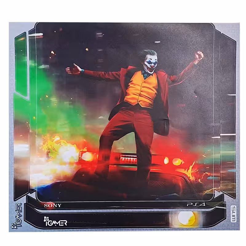 برچسب کنسول PS4 (iG) طرح جوکر JOKER