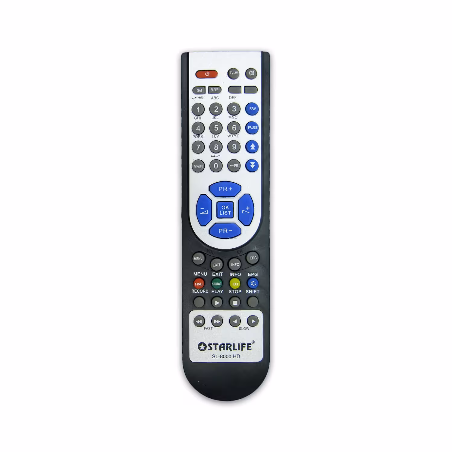 کنترل گیرنده دیجیتال استار لایف STARLIFE مدل 8000