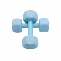 دمبل رادیس فیت مدل RPHF-2000P وزن 2 کیلوگرم بسته بندی دو عددی