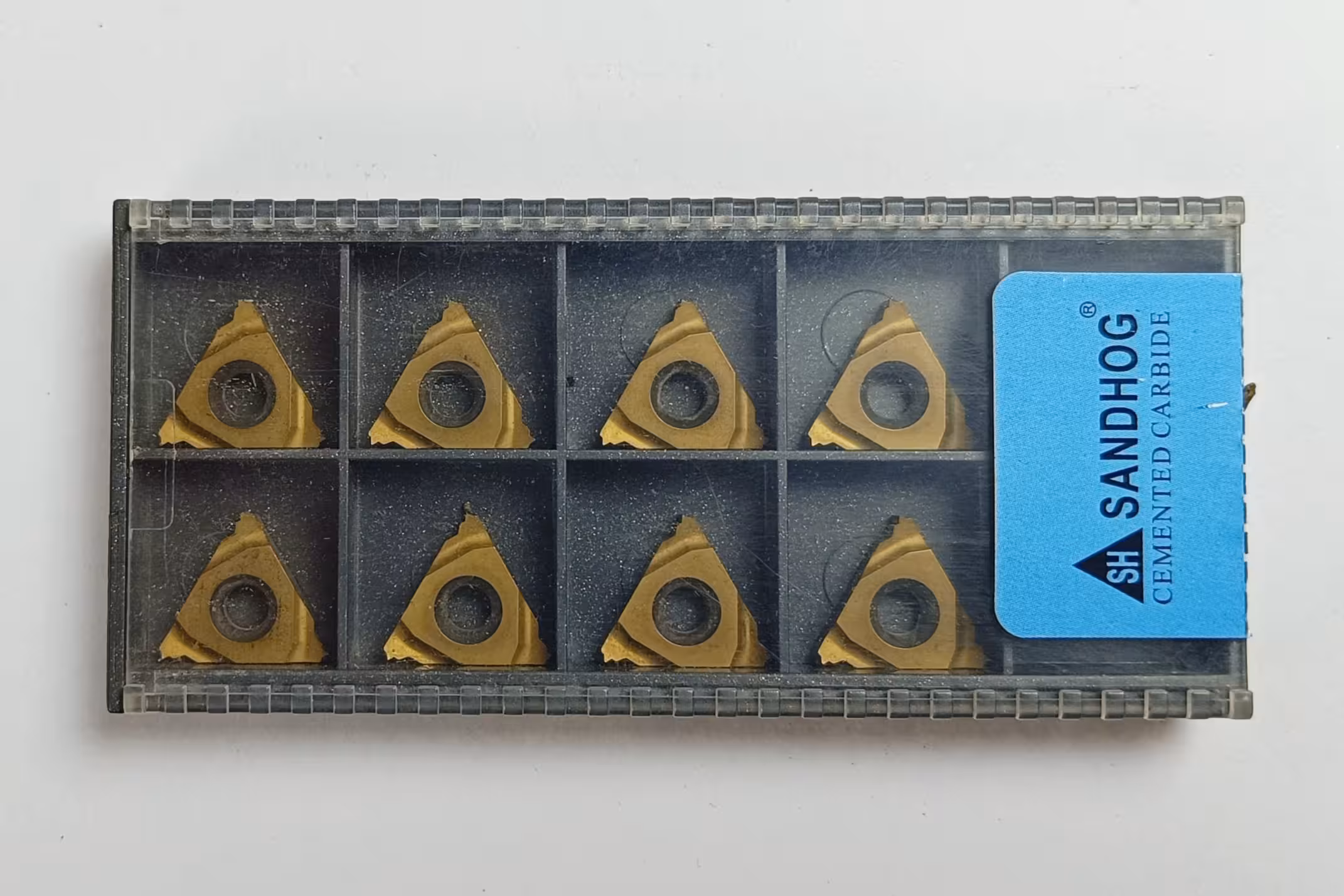 الماس پیچ بری (گام زنی) داخل تراش برند SANDHOG مدل 16IR AG60 میلیمتر