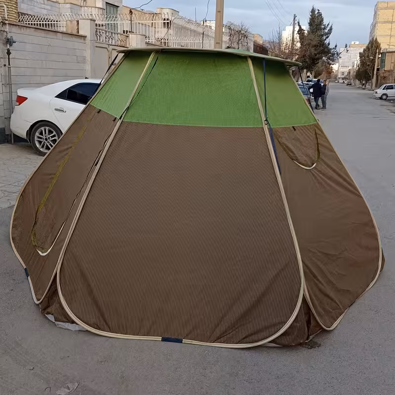چادر مسافرتی فنری 6ضلعی