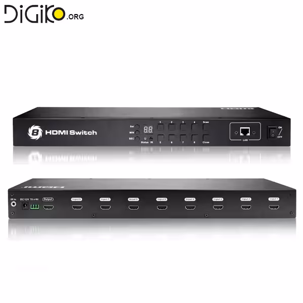 سوئیچ 8 پورت HDMI مارک لایمستون