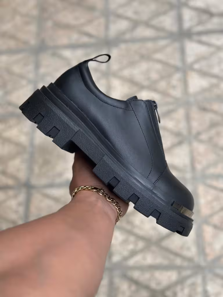 کفش لوفر بالنسیاگا مشکی مات ( 1499 )