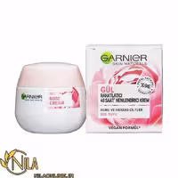 کرم آبرسان گارنیر Garnier گل رز مخصوص پوست خشک و حساس حجم 50 میلی لیتر