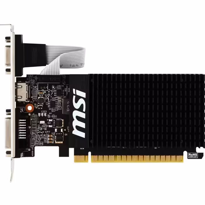 کارت گرافیک ام اس آی مدل جی تی 710 ال پی با حافظه 2 گیگ ا GT 710 LP 2GD3H Graphics Card