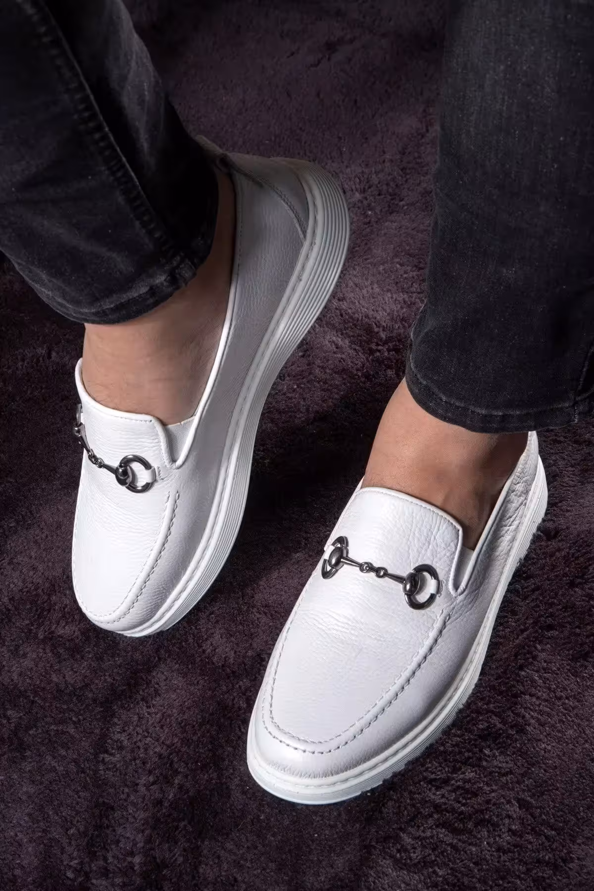 کفش سایز بزرگ مردانه روزمره چرم طبیعی  سبک  تابستانی سایز 39تا47 موجود – 5044