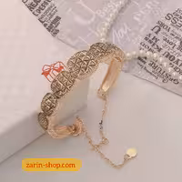 دستبند استیل سیاه قلم زنانه