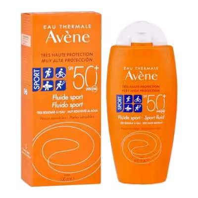 ضد آفتاب اون فلوئید اسپورت SPF50 حجم 100 میلی لیتر Avène Fluid SPF 50