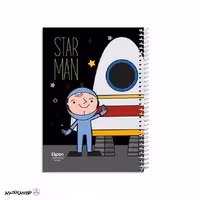 دفتر 60 برگ وزیری سیمی فانتزی-الیپون