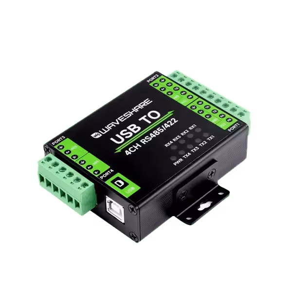 مبدل صنعتی USB به سریال ویوشیر مدل USB TO 4CH RS485/422