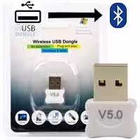 تبدیل USB به دانگل بلوتوث  ورژن 5.0 Life 2024  پک آبی