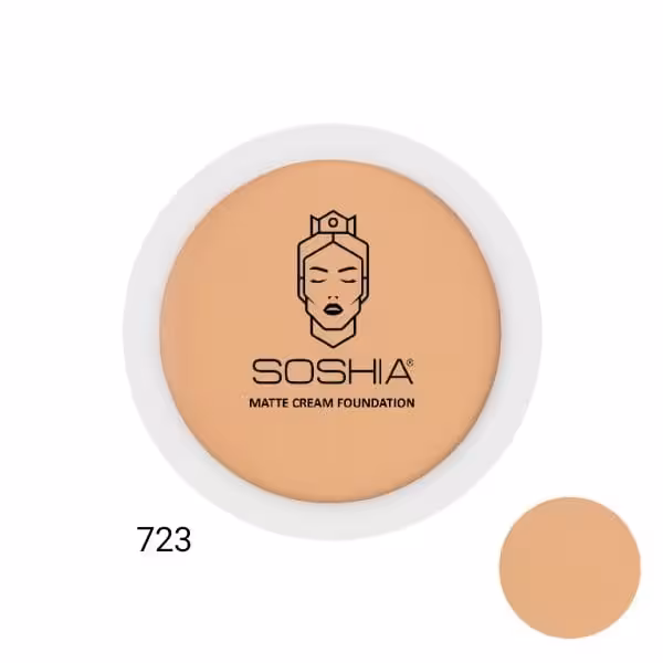 کرم گریم مات دوآل فینیش سوشیا مدل 723 SOSHIA