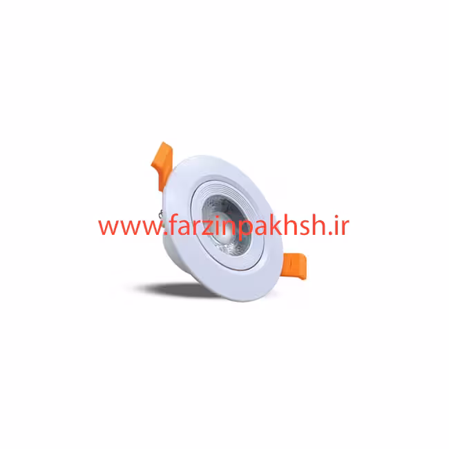 چراغ سقفی ال ای دی دایره ای توکار 6 وات پارس شهاب مدل K4