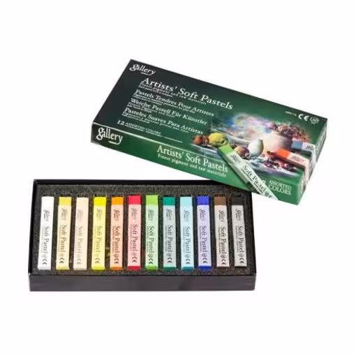 پاستل گچی مونگیو 12 رنگ مدل MPV48 مانگیو گالری