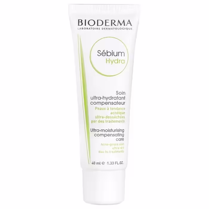 کرم مرطوب کننده پوست چرب بایودرما مدل Sebium Hydra حجم 40 میل
