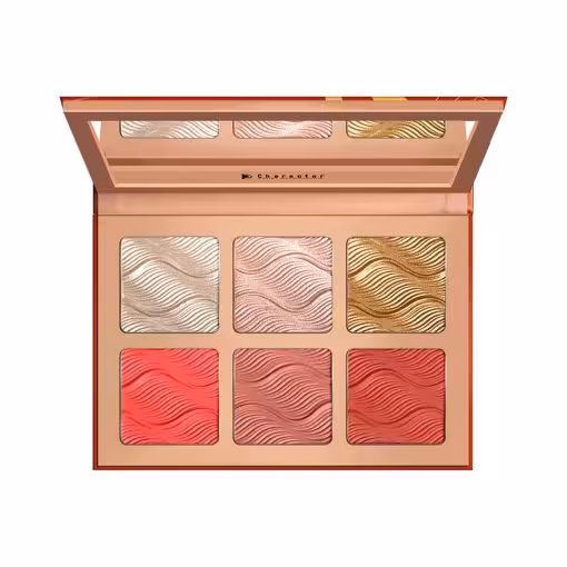 پالت هایلایتر و رژگونه کارکتر (CBH001) Character Glow & Blush Palette