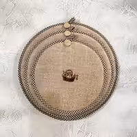 ست 3تایی دمکنی مخمل نونا - طرح 84