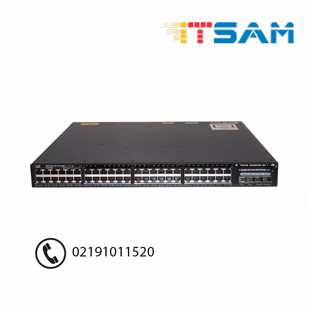 سوئیچ سیسکو مدل WS-C3650-48FS-S