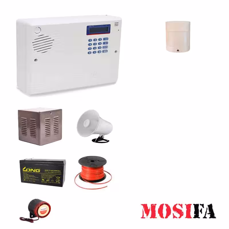 پکیج دزدگیر اماکن سایلکس سیمکارتی مدل SPR1