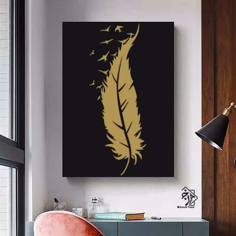 شابلون پر و پرنده کد 781