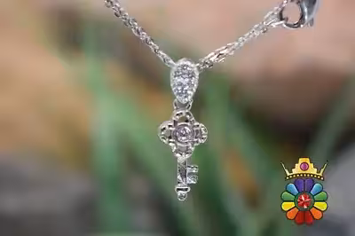 مدال گردن اویز نقره