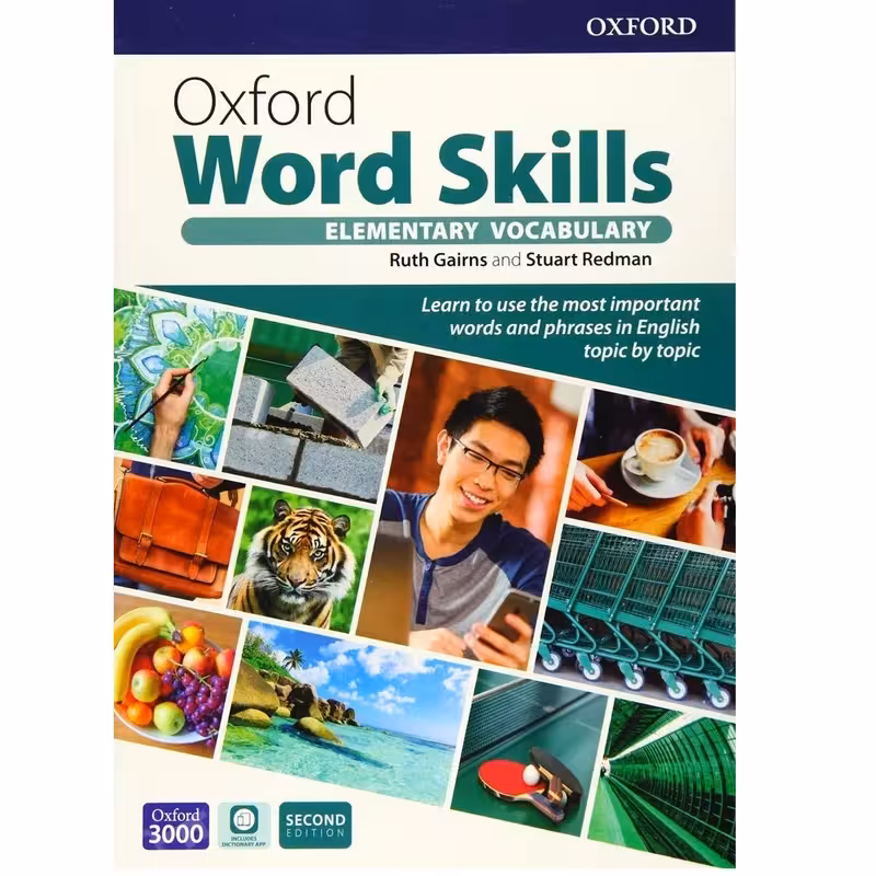 کتاب Oxford Word Skills Elementary Second Edition اثر Ruth Gairns And Stuart Redman انتشارات Oxford