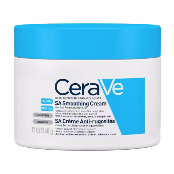 کرم مرطوب کننده بدن مدل urea 10% برند سراوی CeraVe اصل | حجم 340 گرم
