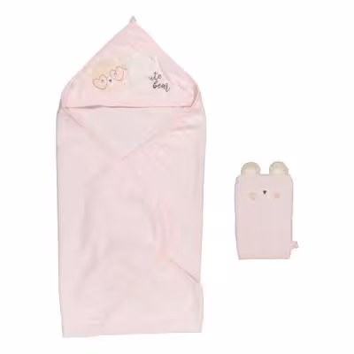 ست حوله دو تکه دورپیچ پاپو مدل cookie کد 201031