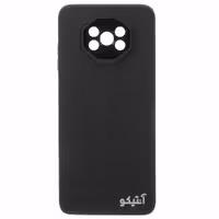 قاب ژله ای Porsche Design محافظ لنزدار مناسب برای Xiaomi Poco X3-مشکی
