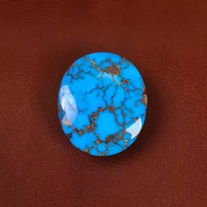 نگین فیروزه شجری کد 29489 - جواهری مشاهیر