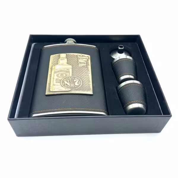 ست قمقمه جیبی استیل دوشات مدل جک دنیلز 270cc کد a520381