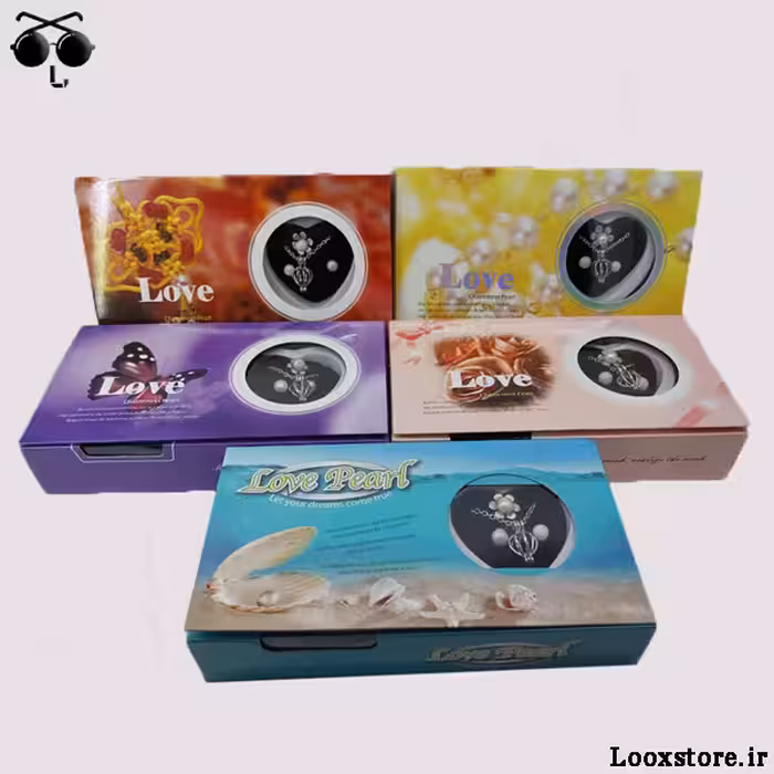 پک ست کامل مروارید عشق (گردنبند، انگشتر، گوشواره)