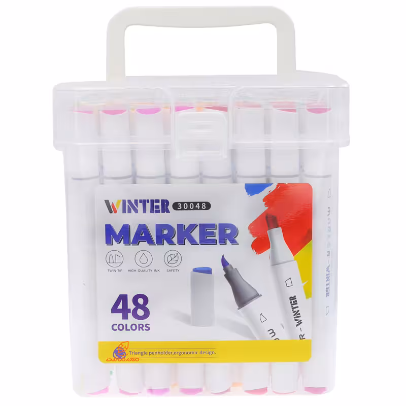 ماژیک طراحی دوسر 48 رنگ وینتر Winter