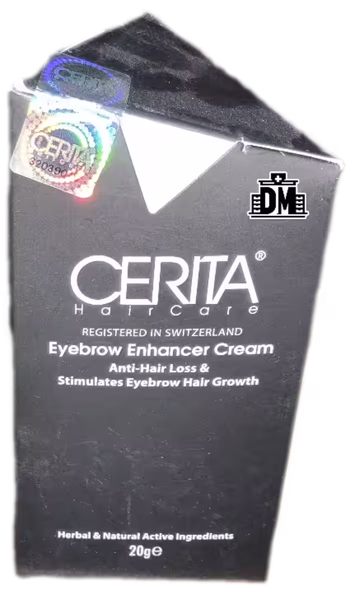 کرم تقویت ابرو سریتا 20 گرم، CERITA EYEBROW ENHANCER CREAM