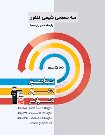 سه سطحی شیمی پایه کنکور قلم چی