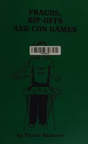 خرید و دانلود نسخه کامل کتاب Frauds, Rip-Offs and Con Games