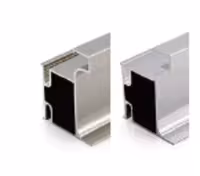 دستگیره شاخه ای مخفی کمدی مدل L یک طرفه ملونی کد 7005