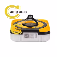 چراغ ریسه شارژی کمپینگ CAMP LIGHT D87-1 آهنربایی - کمپ آراس