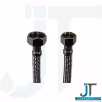 شیلنگ دوسرمهره استیل 20سانت H3/8*H1/2 کهن