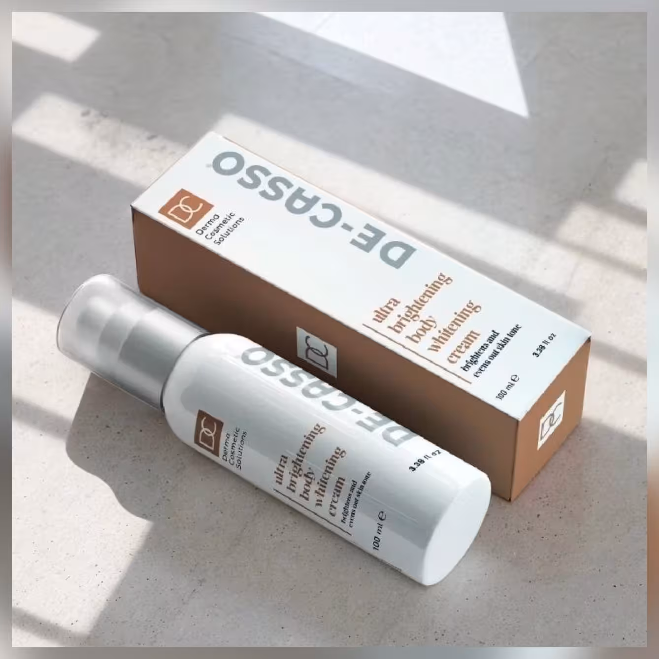 کرم سفید کننده بدن دکاسو 