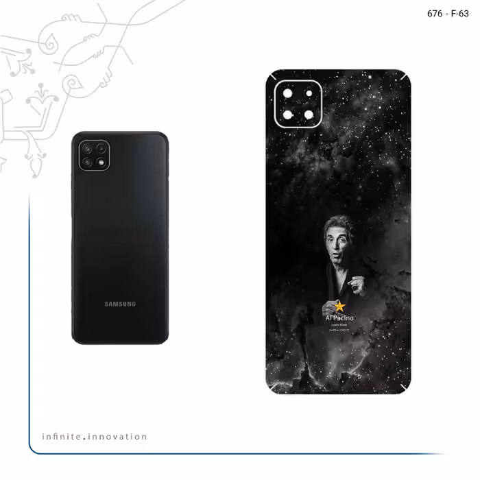 برچسب پوششی ماهوت مدل Al Pacino مناسب برای گوشی موبایل سامسونگ Galaxy A22 5G