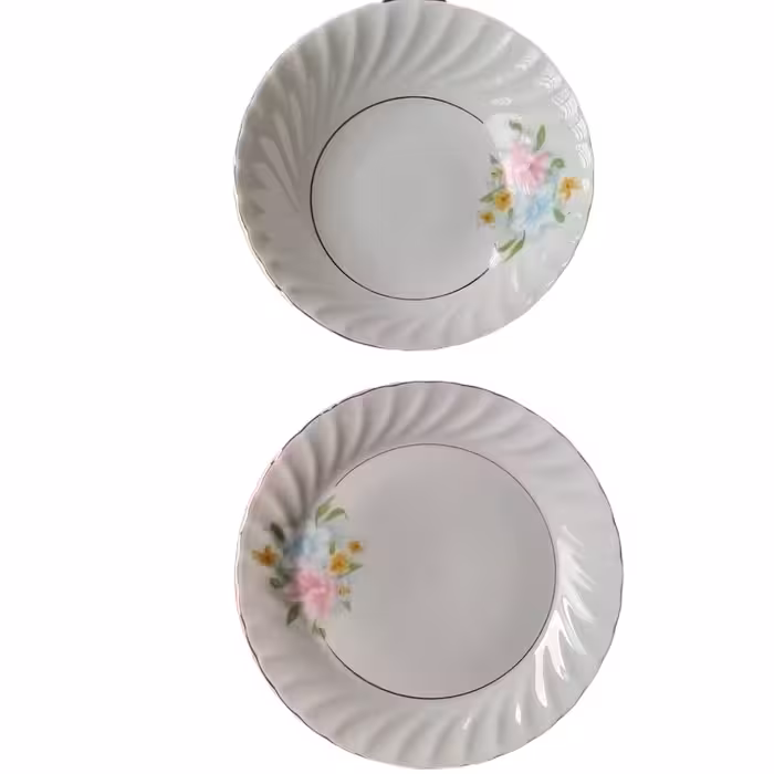 بشقاب و کاسه رویال مدل گلدار کد 5763