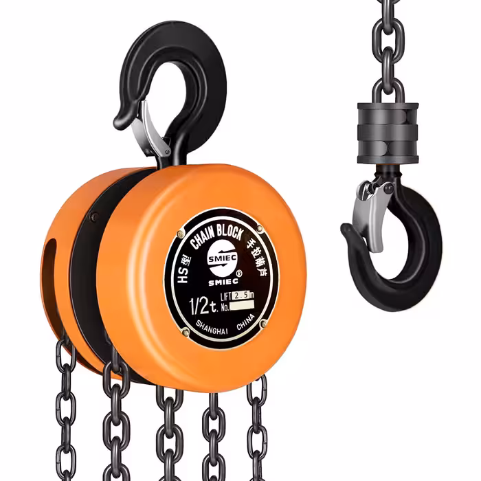 جرثقیل سقفی سمیک مدل HS1/5 ظرفیت 500 کیلوگرم